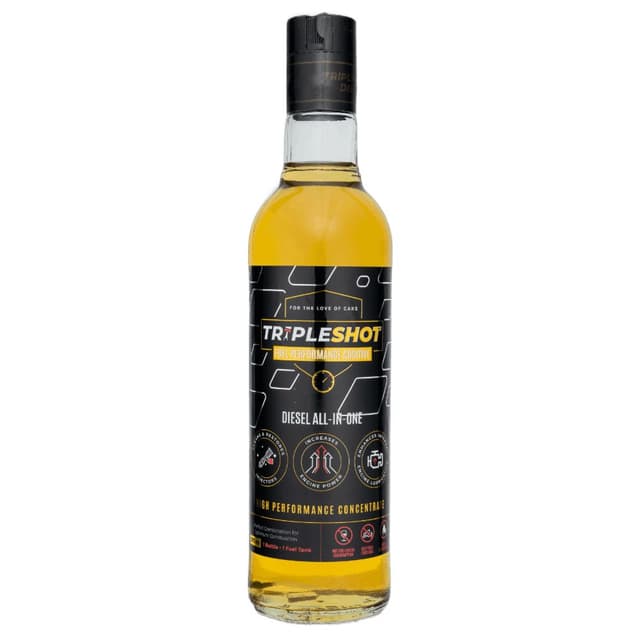 Tripleshot Diesel Additive 375ml - Injector Cleaner, Cetane Booster and Upper Cylinder Lubricant