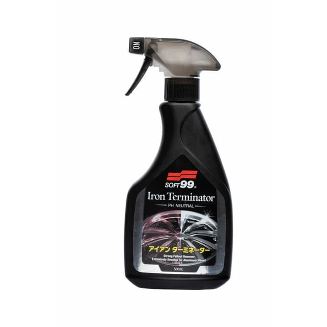 Soft99 Iron Terminator – Advanced Paint & Wheel Iron Remover Spray - 500 Ml