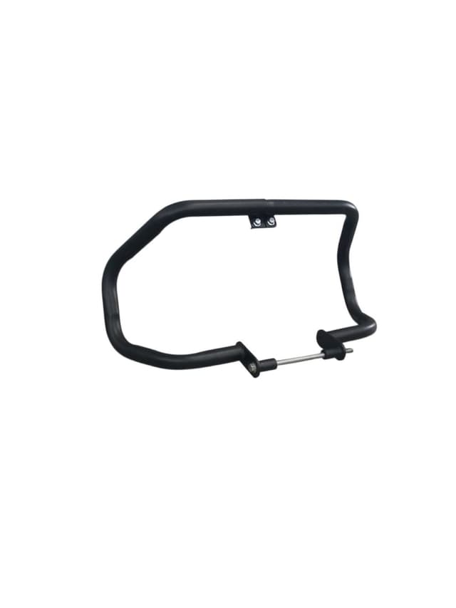 Hunter 350 Large Black Heavy Duty Engine Guard | 1.25 Inch Thick Pipe - Matte Black