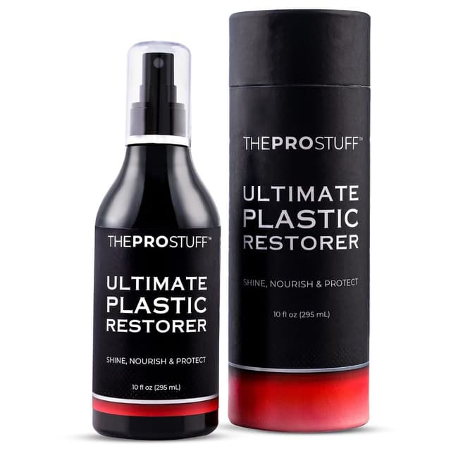 The Pro Stuff Car Plastic and Trim Restorer - 295 ML | Easy Apply, Long Lasting, No-Residue Formula 