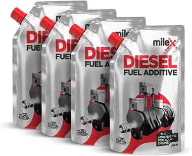 Milex Diesel Additive Pack of 4, 130 ml Each