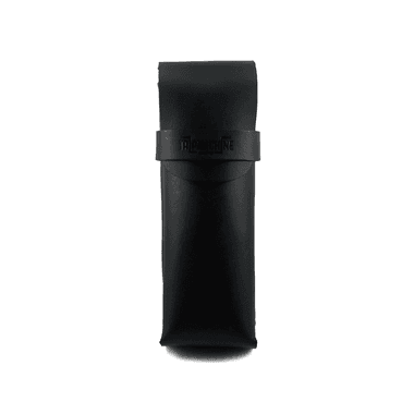 Trip Machine Genuine Leather Sunglasses Case - Classic Black