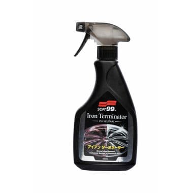 Soft99 Iron Terminator – Advanced Paint & Wheel Iron Remover Spray - 500 Ml