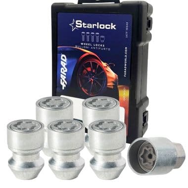 Farad Anti Theft Wheel Locks Starlock AD1/E 5 Locks + 1 Key For Mahindra Thar