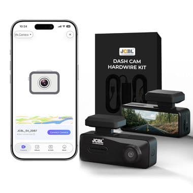 JCBL Accessories Vision X Single Channel 4K Ultra HD Car Dash Cam (8MP Front Lens, 140° Wide Angle, F1.8 Aperture)