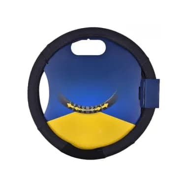 Michelin Premium Faux Leather Steering Cover - Black
