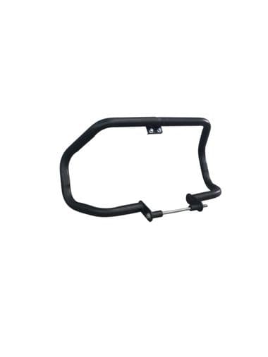 Hunter 350 Large Black Heavy Duty Engine Guard | 1.25 Inch Thick Pipe - Matte Black