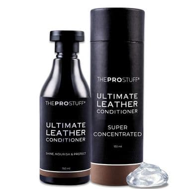 The Pro Stuff® Leather Conditioner & Polish | For Car Seat, Dashboard, Shoe, Jacket, Bag, Sofa, Belt | Long-Lasting | 150ml